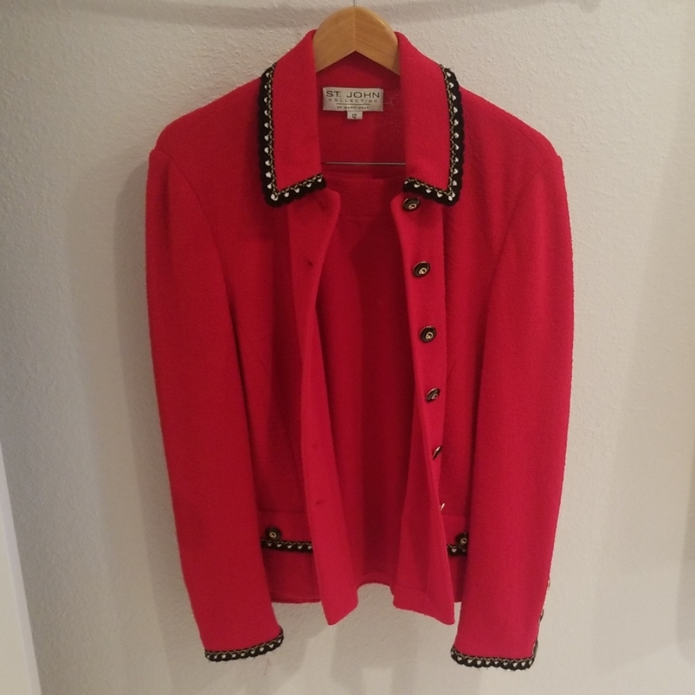 St John Collection Jacket & Skirt Set